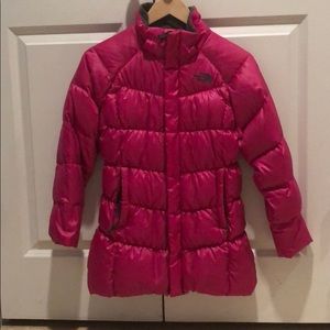 Kids north face jacket 550